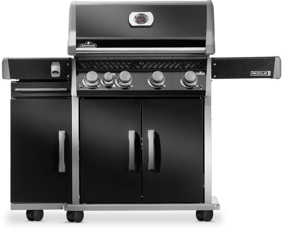 Grillskap Rogue PRO & PRO-S underskap svart - Napoleon bakside