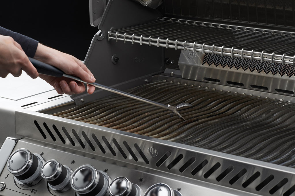Bakside av Grillskrape for rustfritt stål rist 52 cm - Napoleon