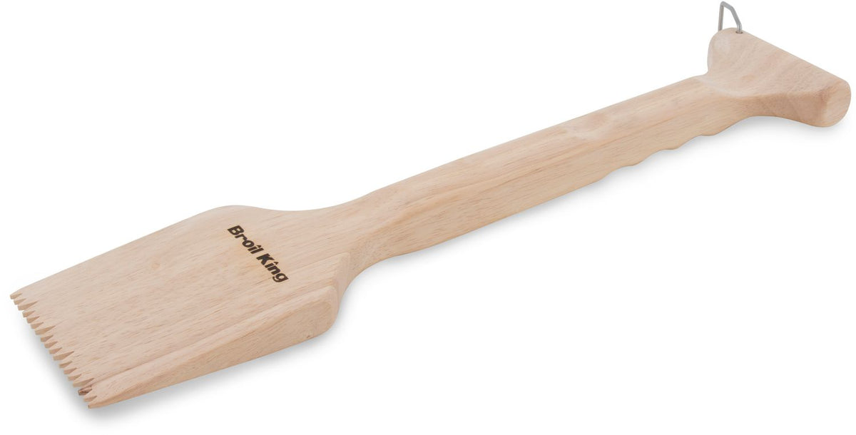 Grillskrape tre 45,5 cm uten metallbørster - Broil King forfra