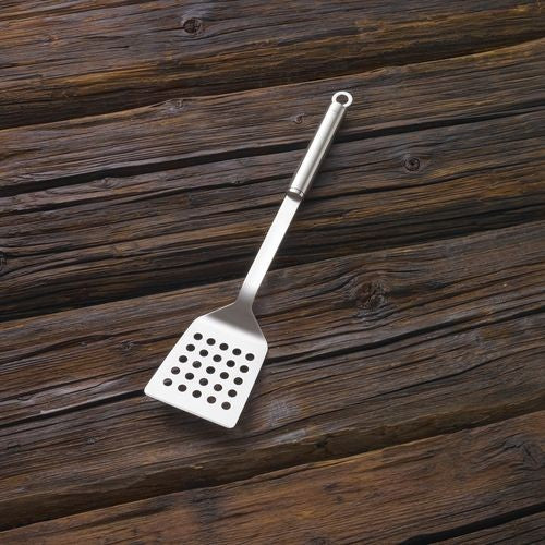 Bakside av Grillspade burgerspade 46,5 cm rustfritt stål - Rösle