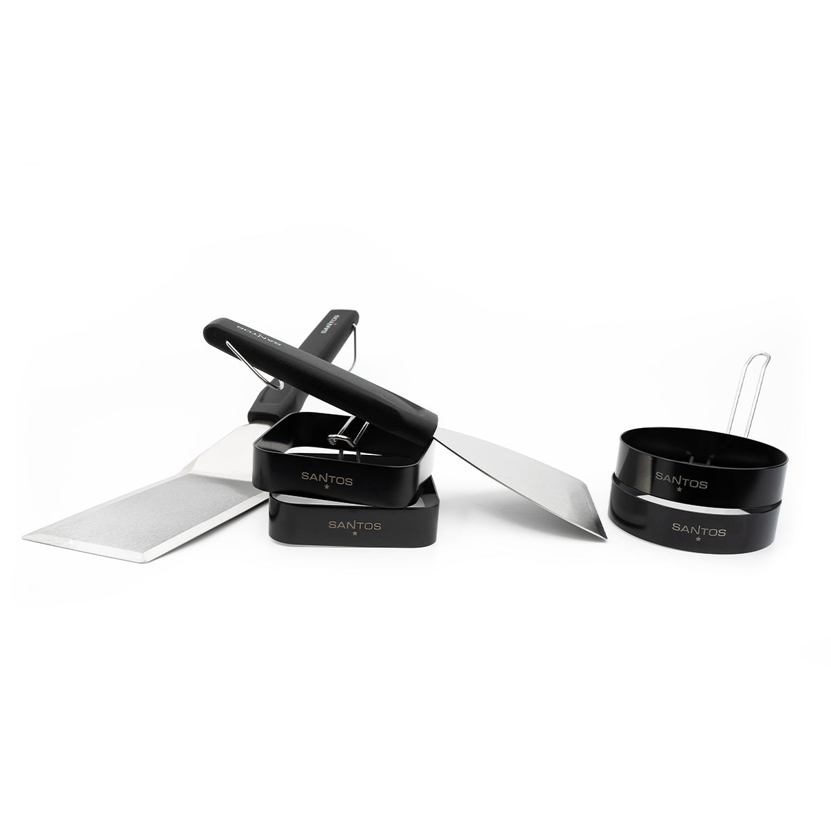 Grillspade frokostsett 6 deler - SANTOS forfra