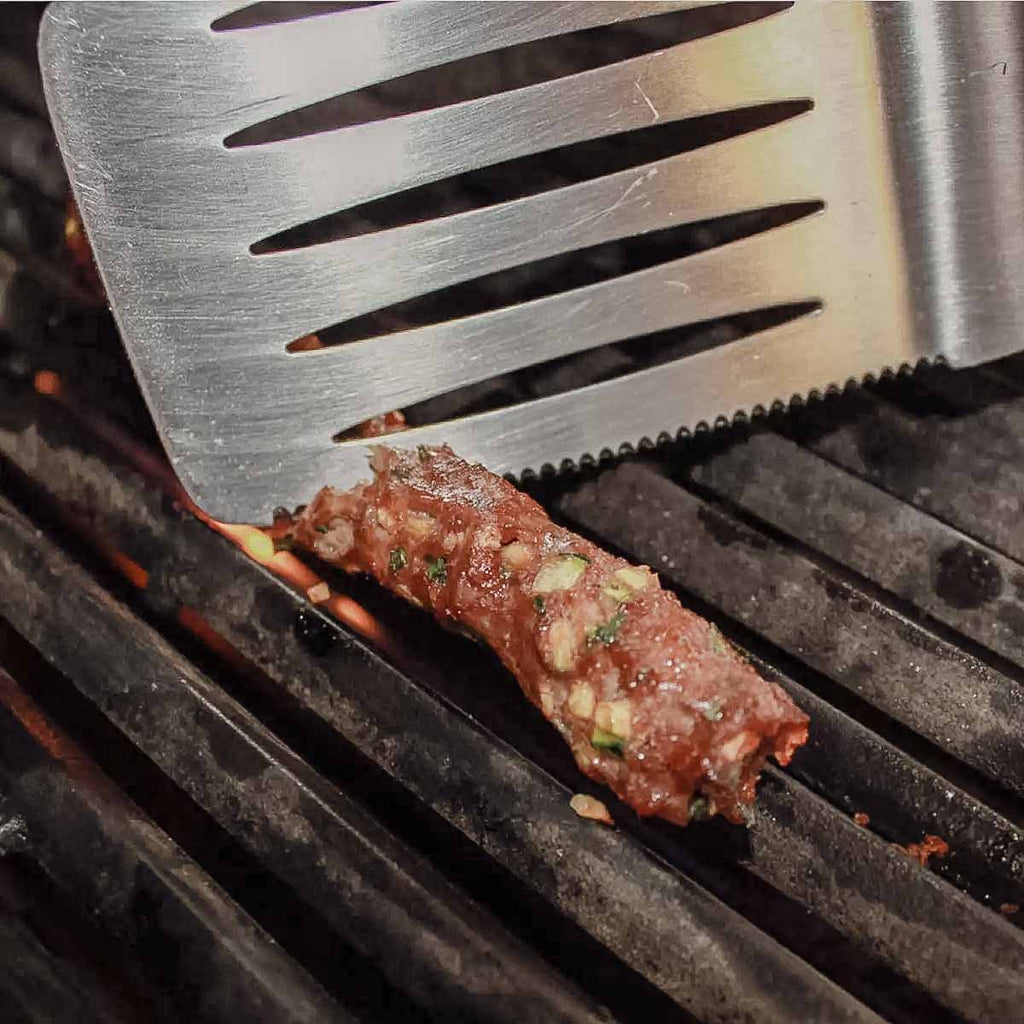 Grillspade rustfritt stål 45,5 cm - SANTOS sideprofil