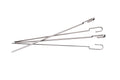 Grillspyd rustfritt stål 40 cm 4-pakk Outdoorchef forfra