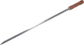 Grillspyd rustfritt stål 85 cm 17 mm for Churrasco - Moesta BBQ forfra