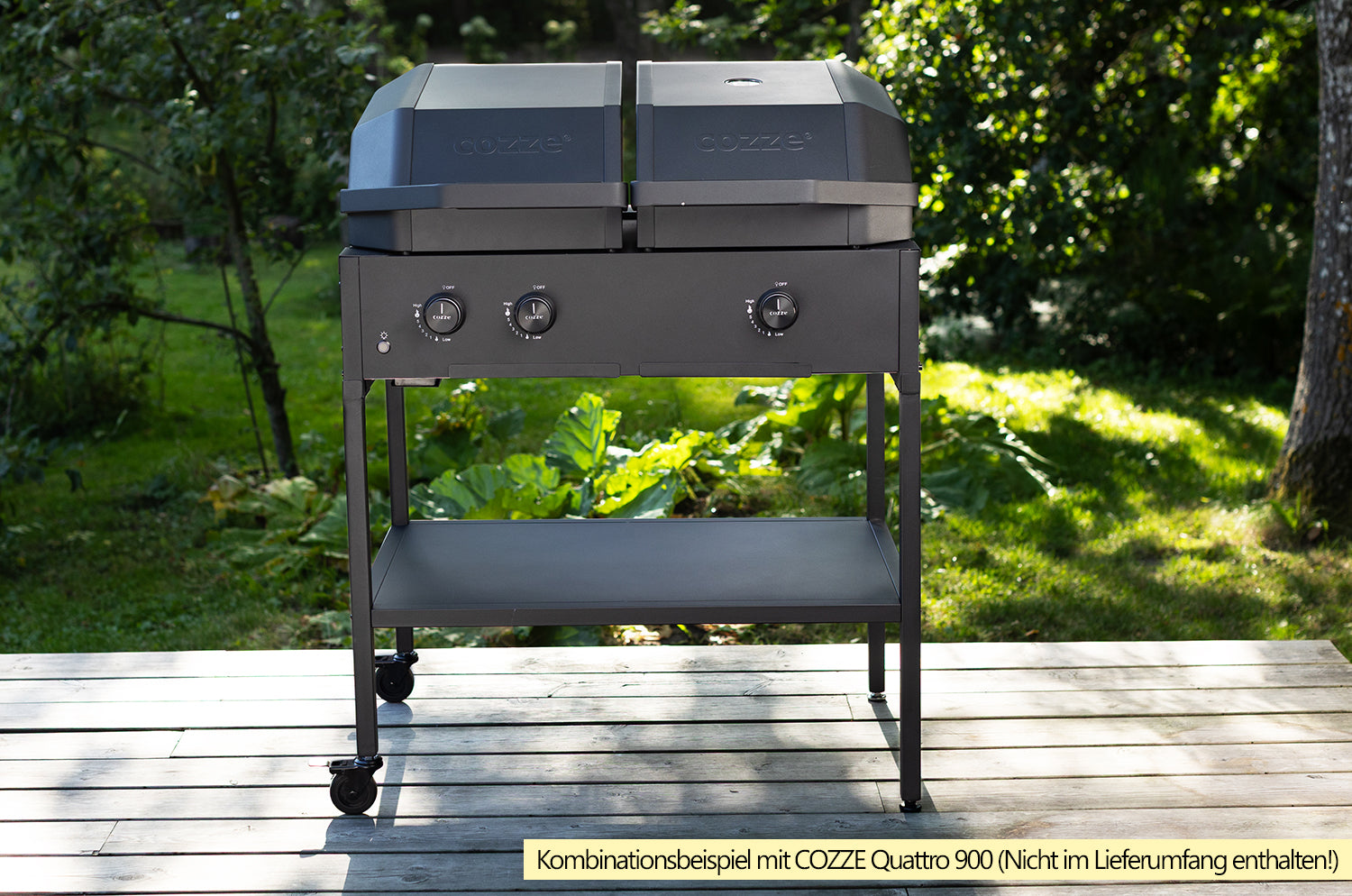 Detalj av Grillstasjon 900 for Combo 900 og Quattro 900 - Cozze materiale og kroker