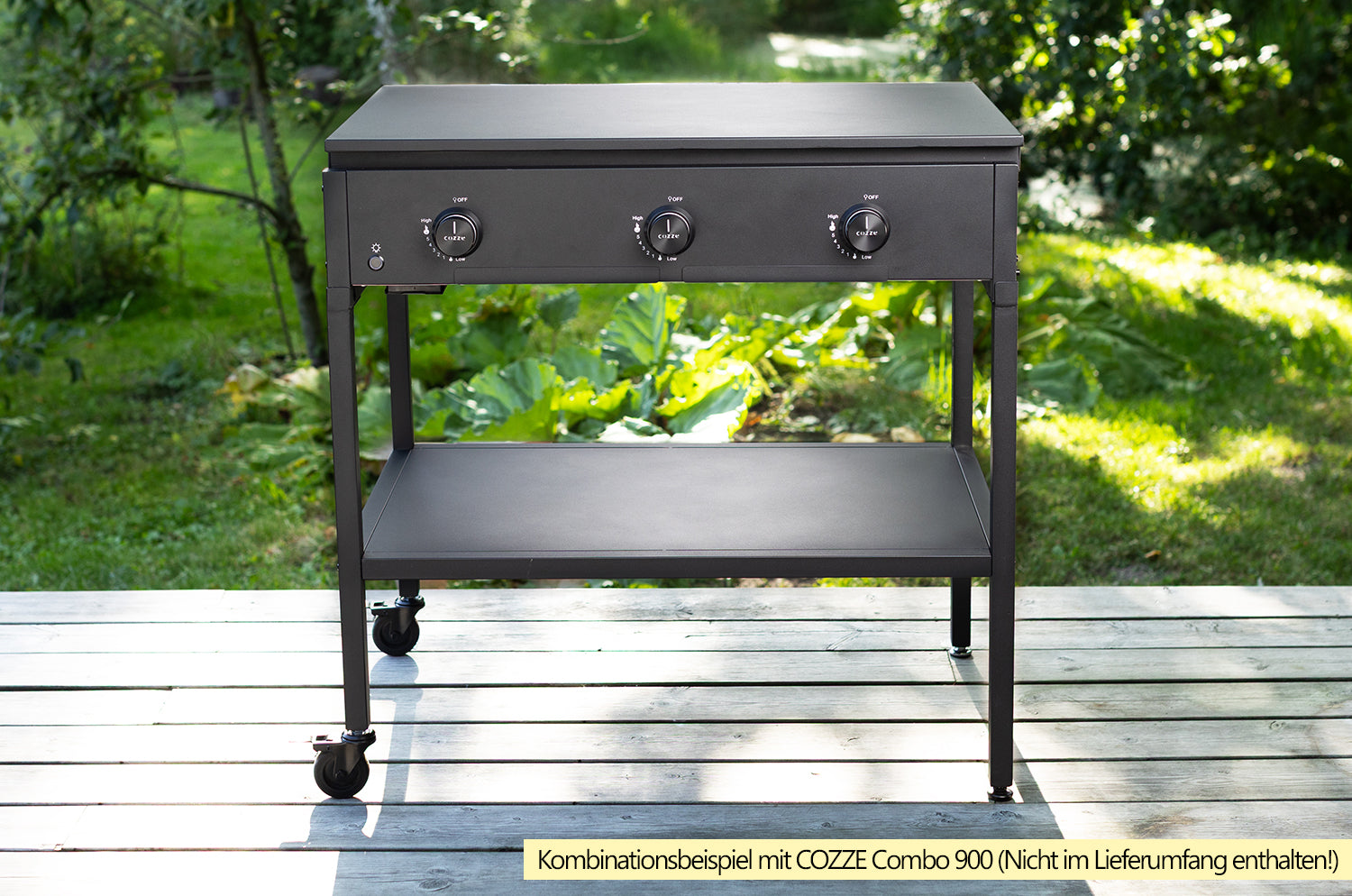 Montert Grillstasjon 900 for Combo 900 og Quattro 900 - Cozze med grill