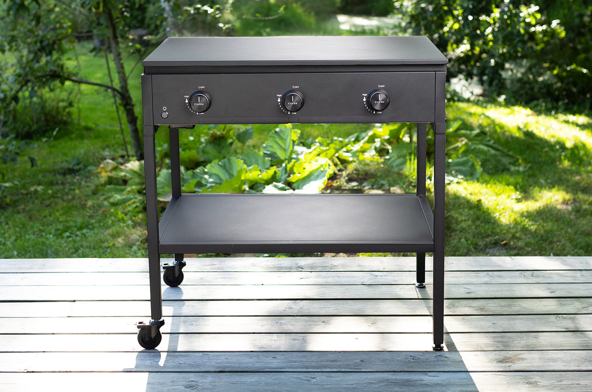 Montert Grillstasjon 900 for Combo 900 og Quattro 900 - Cozze med hjul