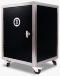 Grillstasjon Premium Small rustfritt stål 61x56 cm - Beefer forfra