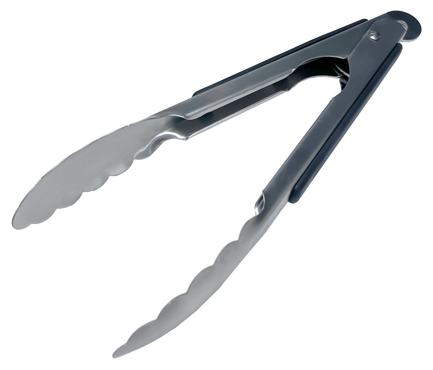 Grilltang 25 cm rustfritt stål serveringstang forfra