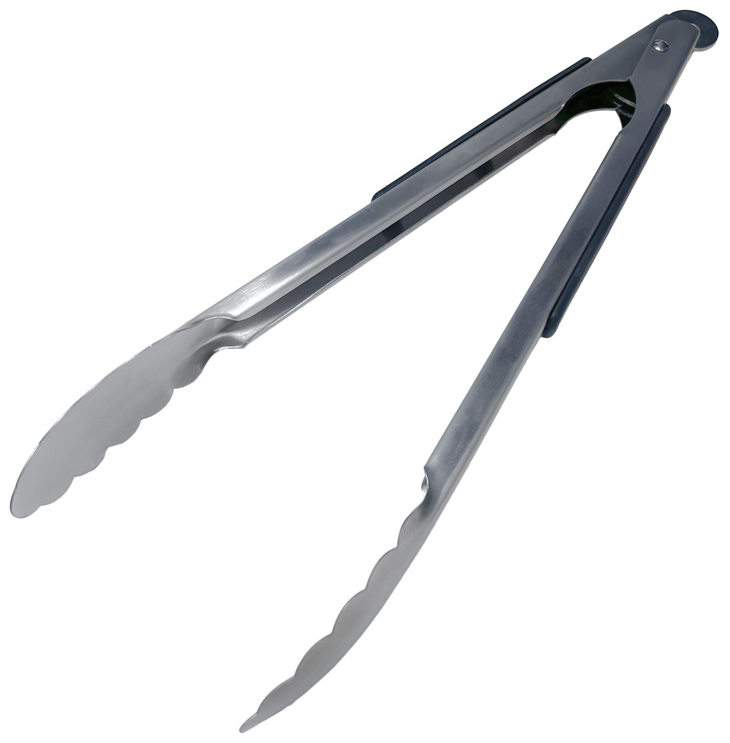 Grilltang 35 cm rustfritt stål med lås - Grillfürst forfra