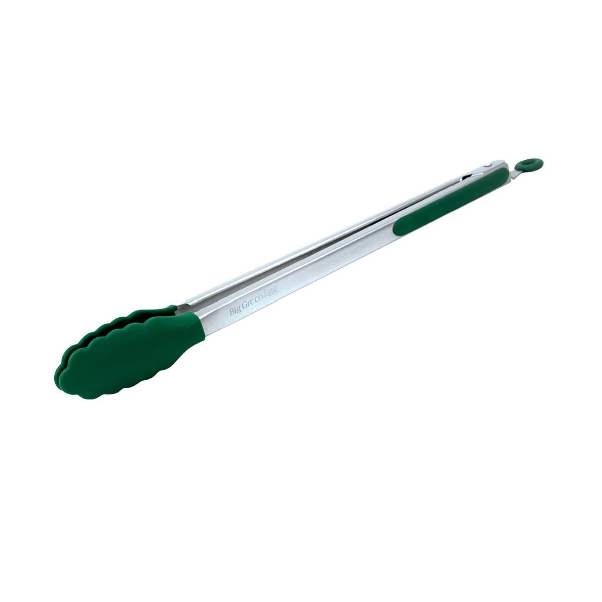 Grilltang 40 cm rustfritt stål silikon - Big Green Egg forfra