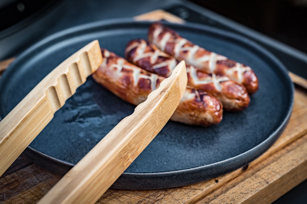 Grilltang 60 cm bambus - Grillfürst i bruk