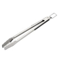 Grilltang rustfritt stål 41 cm firkantet hode - SANTOS forfra