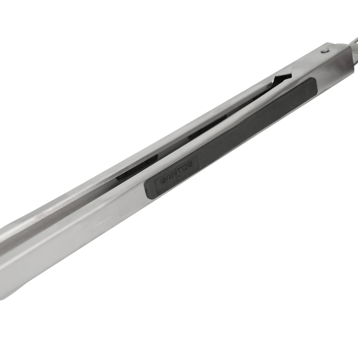 Grilltang rustfritt stål 41 cm kantet hode - SANTOS montert