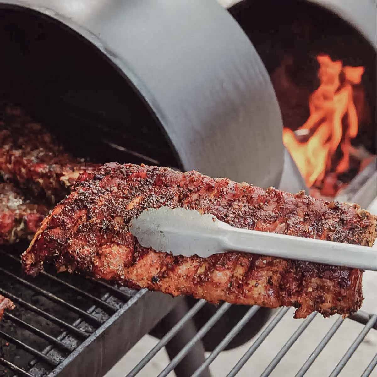 Grilltang rustfritt stål 42 cm - SANTOS bakside