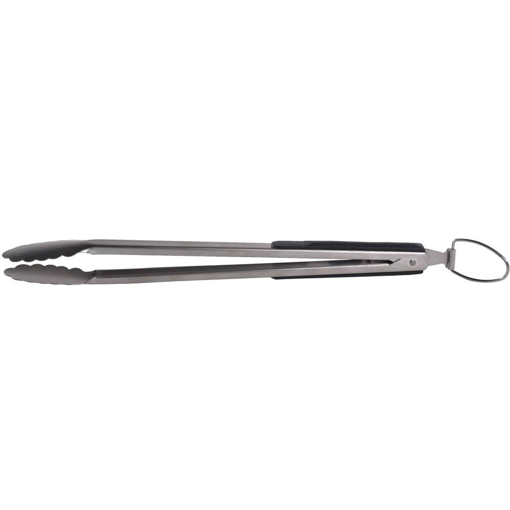 Grilltang rustfritt stål 42 cm - SANTOS detalj av grep