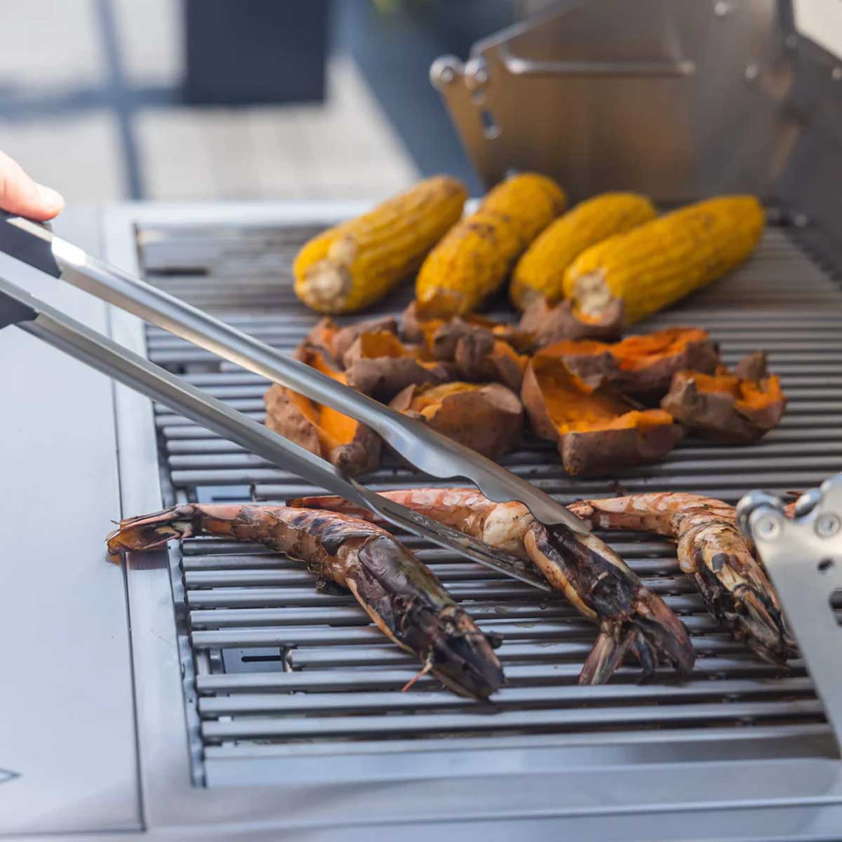 Grilltang rustfritt stål - Otto Wilde Grillers bakside
