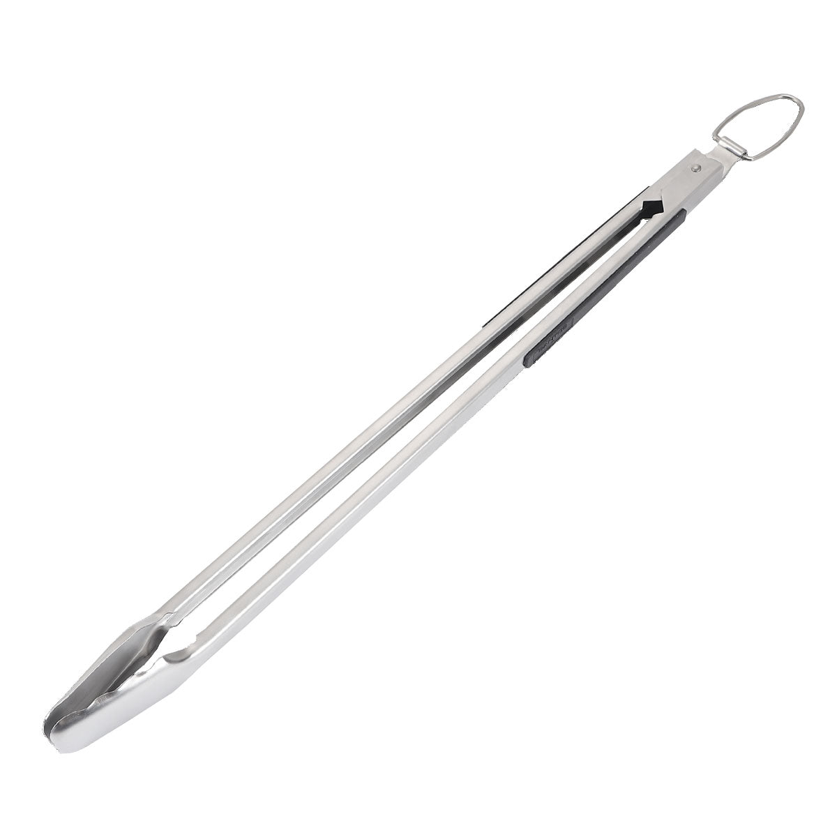 Grilltang XL med firkantet hode 53 cm rustfritt stål forfra