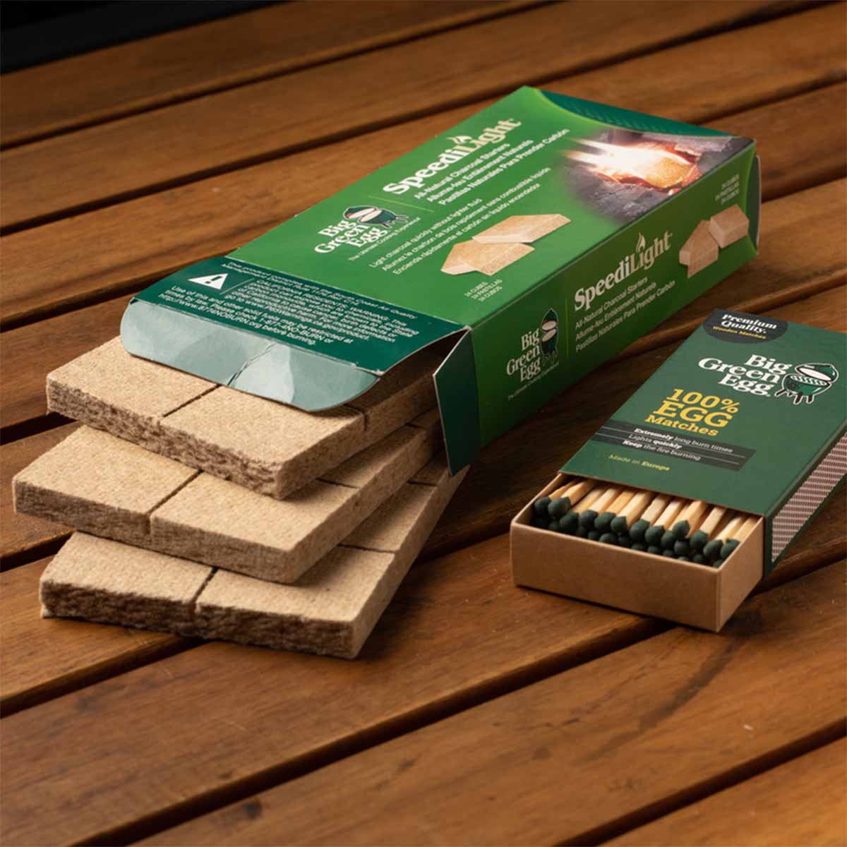 Grilltenner 24 stk - Big Green Egg bakside