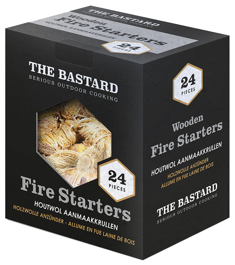 Grilltenner treull 24 stk. - The Bastard for rask og naturlig tenning