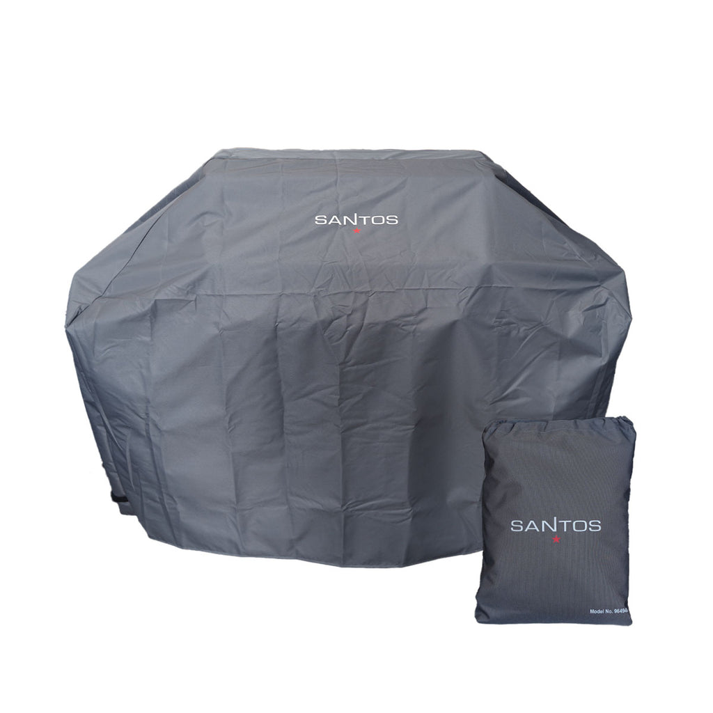 Grilltrekk 155,5 x 65 x 130 cm antrasitt - SANTOS forfra
