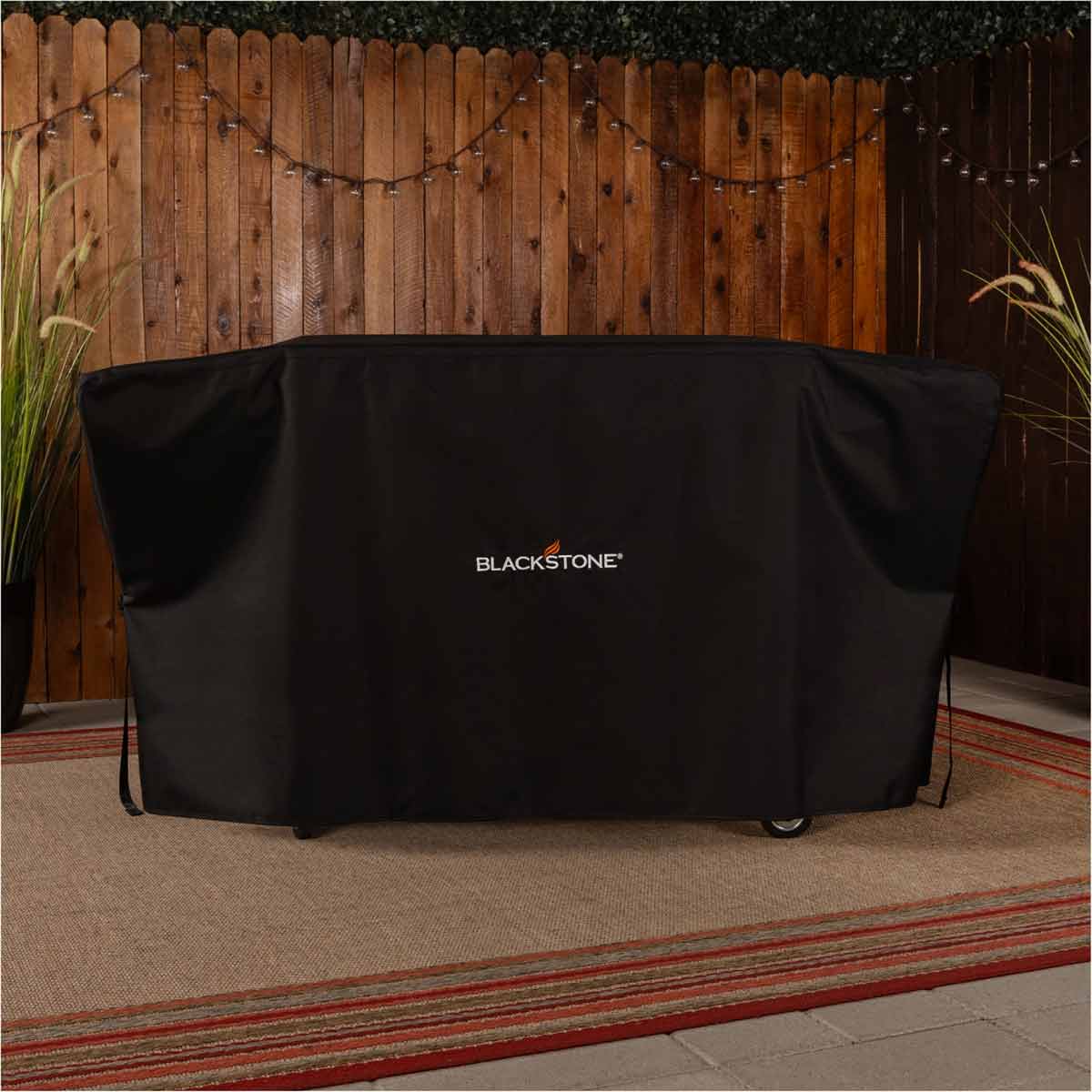 Grilltrekk for plancha grill 36" 600D polyester Blackstone bakside
