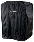 Grilltrekk for 500-serie med undervogn og skap 73x64 cm - Cozze forfra
