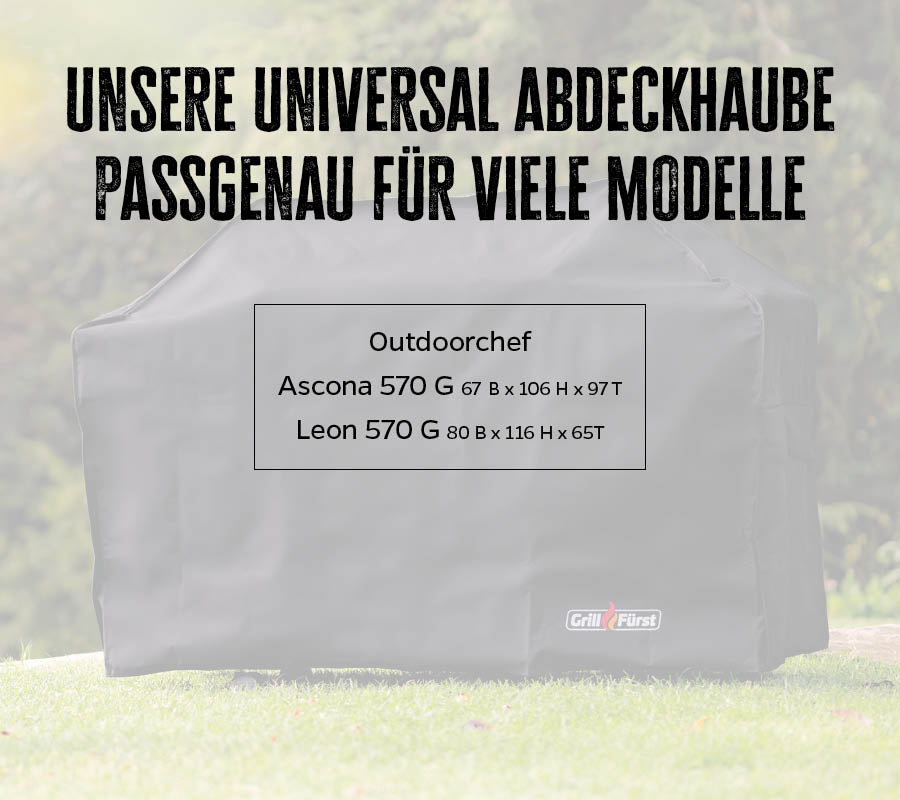 Grilltrekk 95x68x102 cm for Outdoorchef nærbilde av materiale