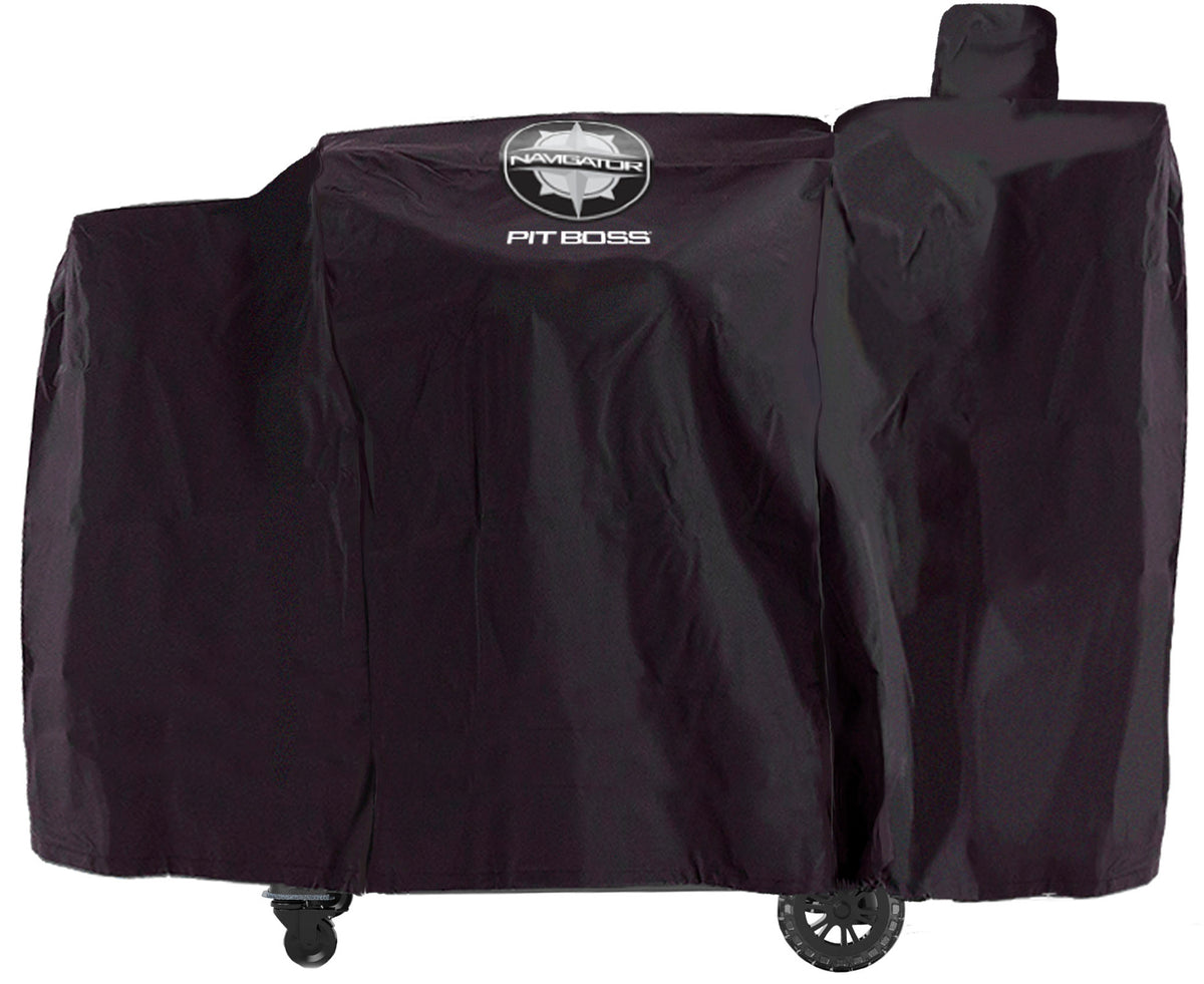 Grilltrekk for pelletsgrill Navigator 850 med Smoke Box fra fronten