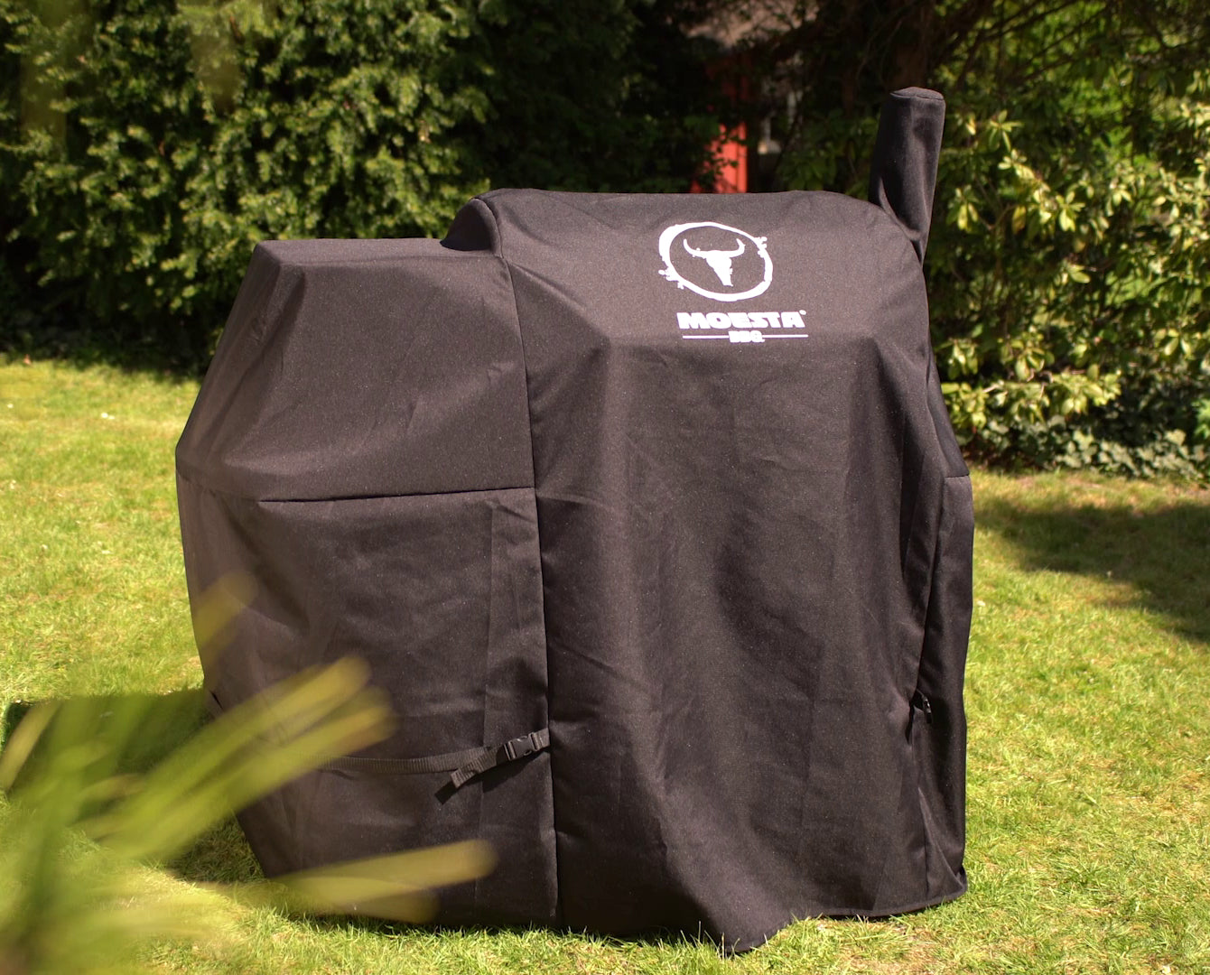 Grilltrekk for pelletsgrill Sheriff - Moesta BBQ detalj