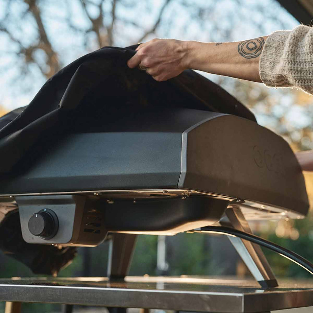 Detalj av stoffmateriale på Grilltrekk for pizzaovn Koda 2 Pro - Ooni