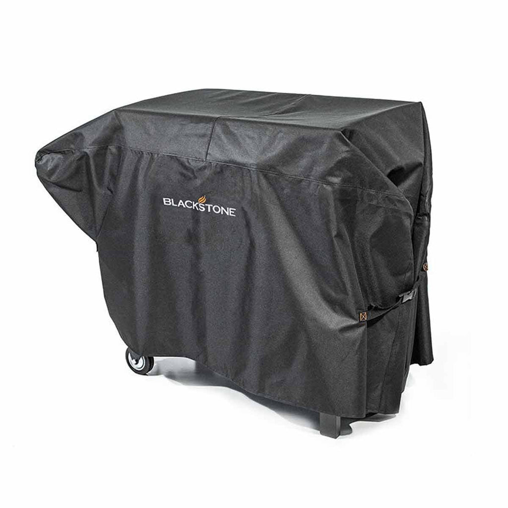 Grilltrekk for plancha grill 28" 600D polyester Blackstone i bruk utendørs