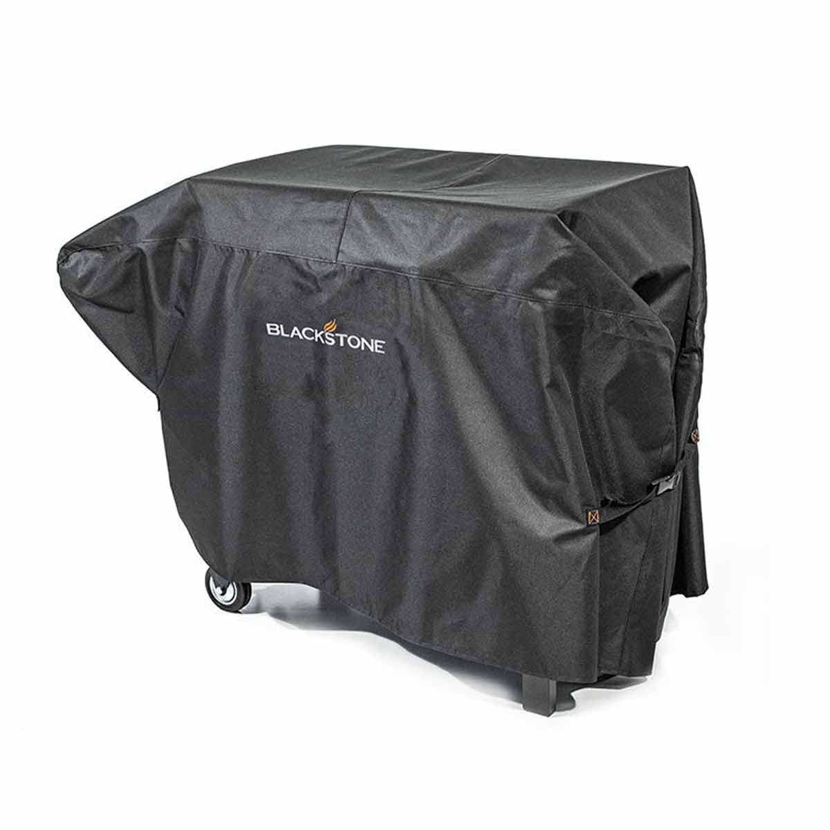 Grilltrekk for plancha grill 28" 600D polyester Blackstone i bruk utendørs