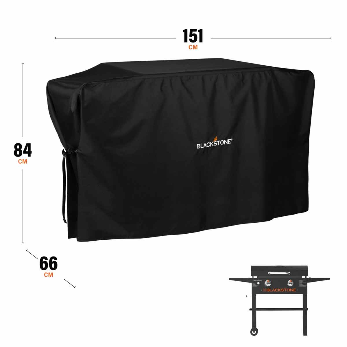 Pakking av grilltrekk for plancha grill 28" 600D polyester Blackstone