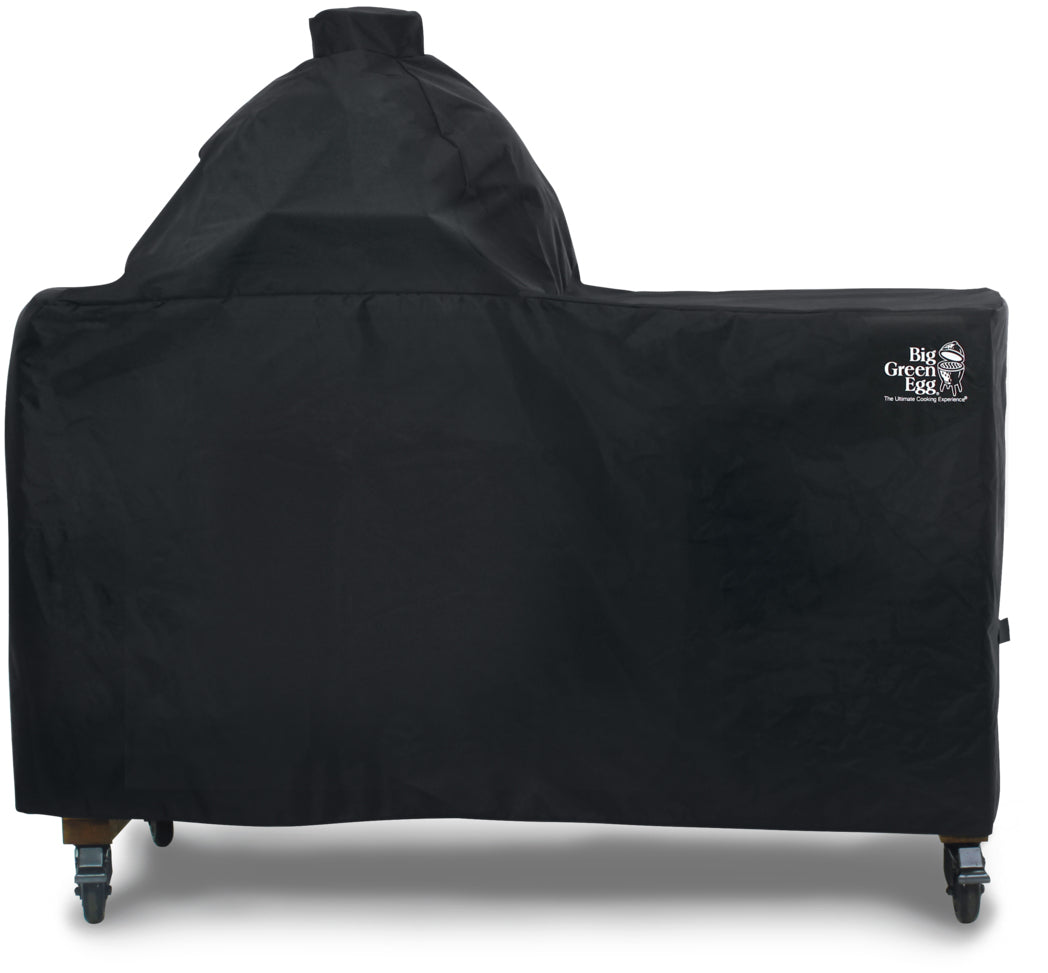 Grilltrekk Large med akasiebord - Big Green Egg for keramisk grill