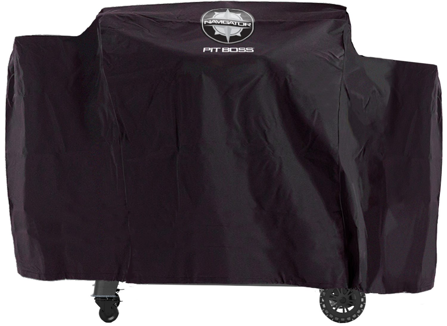 Grilltrekk for pelletsgrill Navigator 1150 - Pit Boss forfra