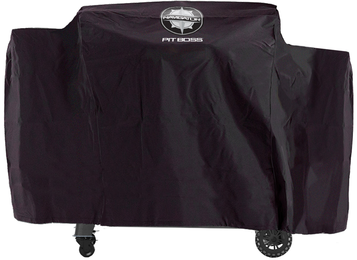 Grilltrekk for pelletsgrill Navigator 1150 - Pit Boss forfra