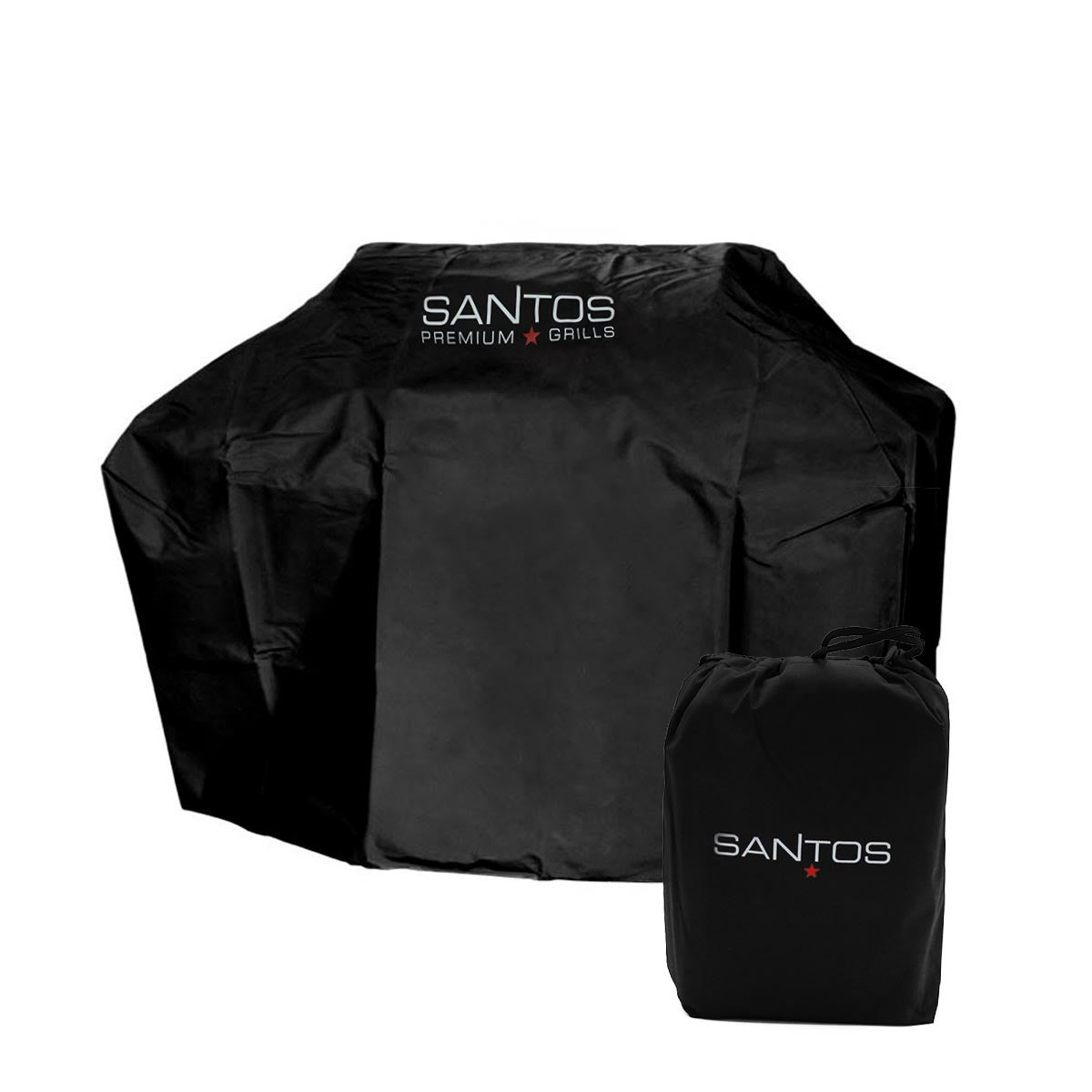 Grilltrekk PU-belagt 196 x 64 x 125 cm - SANTOS forfra