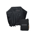Grilltrekk med PU-belegg 155,5 x 65 x 130 cm - SANTOS forfra