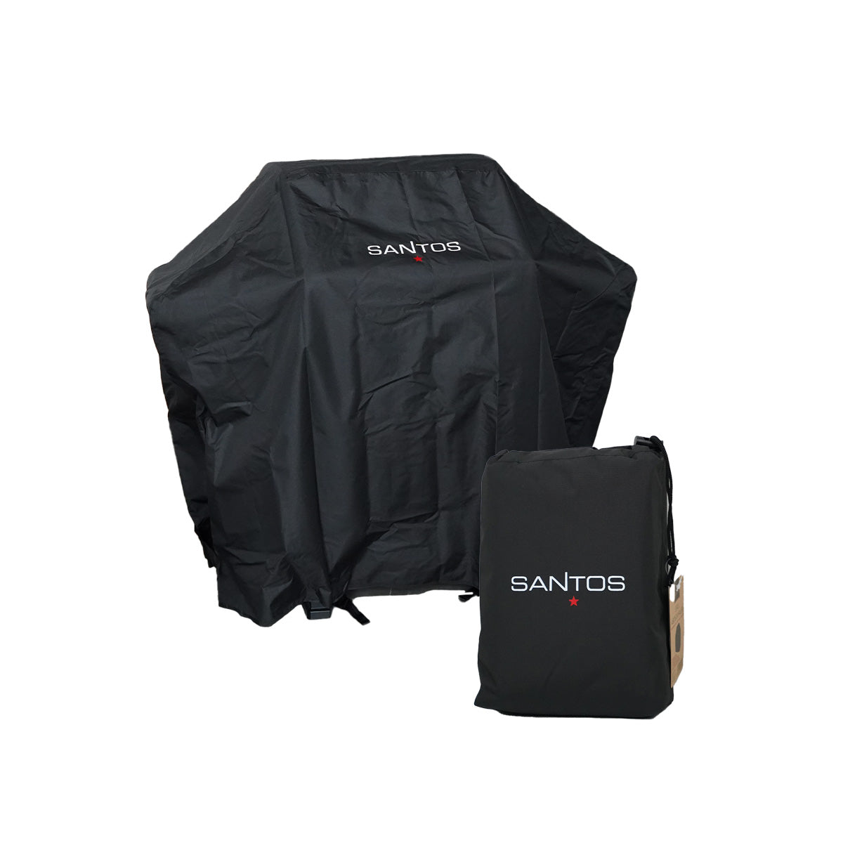 Grilltrekk med PU-belegg 171 x 66 x 127 cm - SANTOS forfra