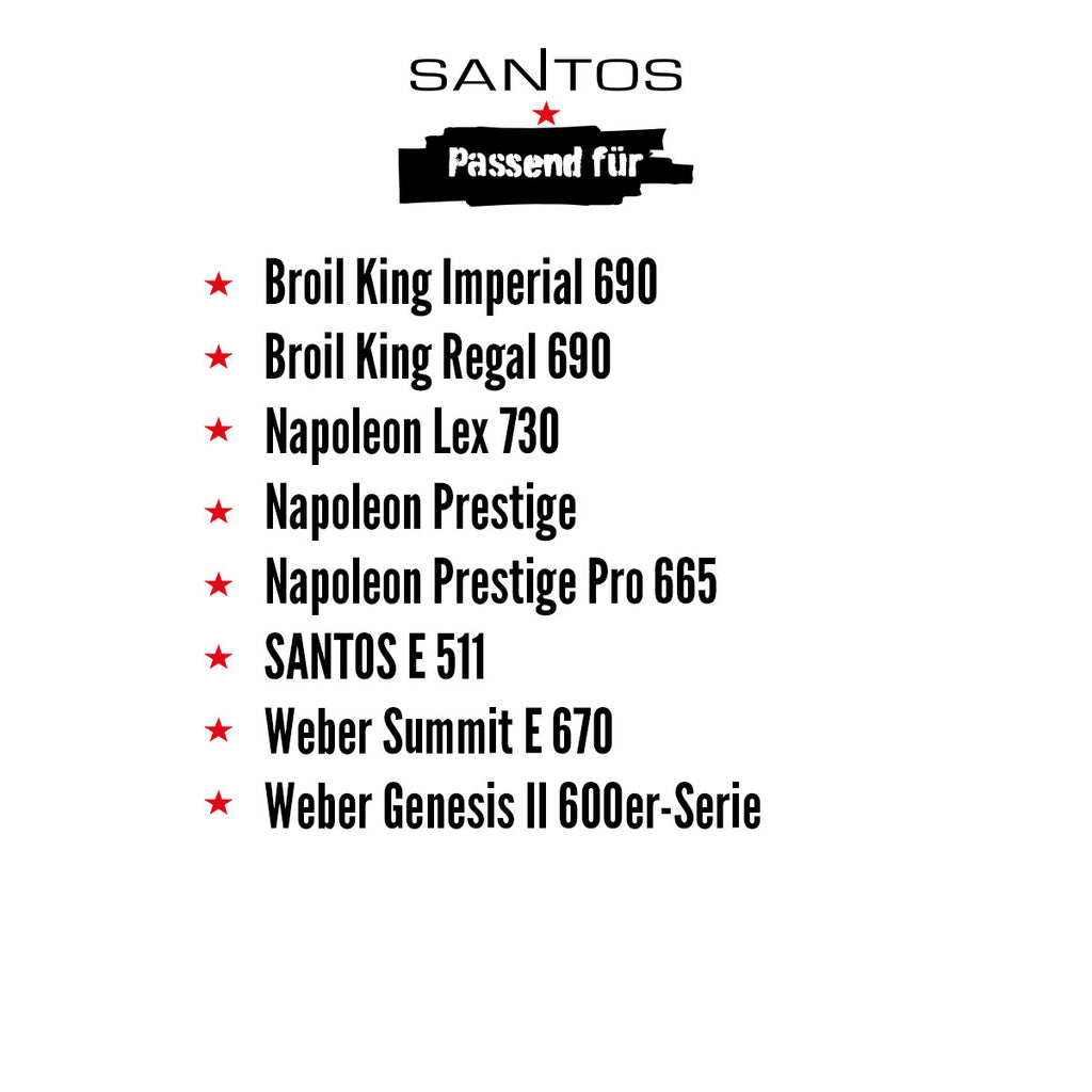Grilltrekk med PU-belegg 196 x 64 x 125 cm - SANTOS bakside