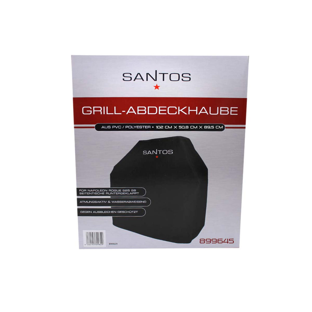 Grilltrekk PVC/polyester 102 x 50,8 x 89,5 cm - SANTOS nærbilde av glidelås