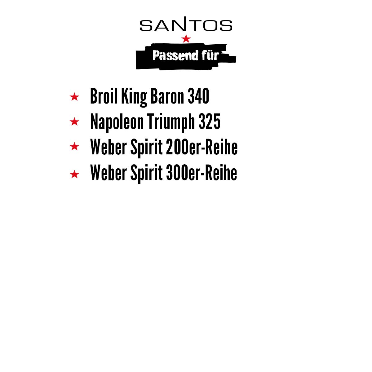 Grilltrekk PVC/polyester 130x46x120 cm - SANTOS bakside