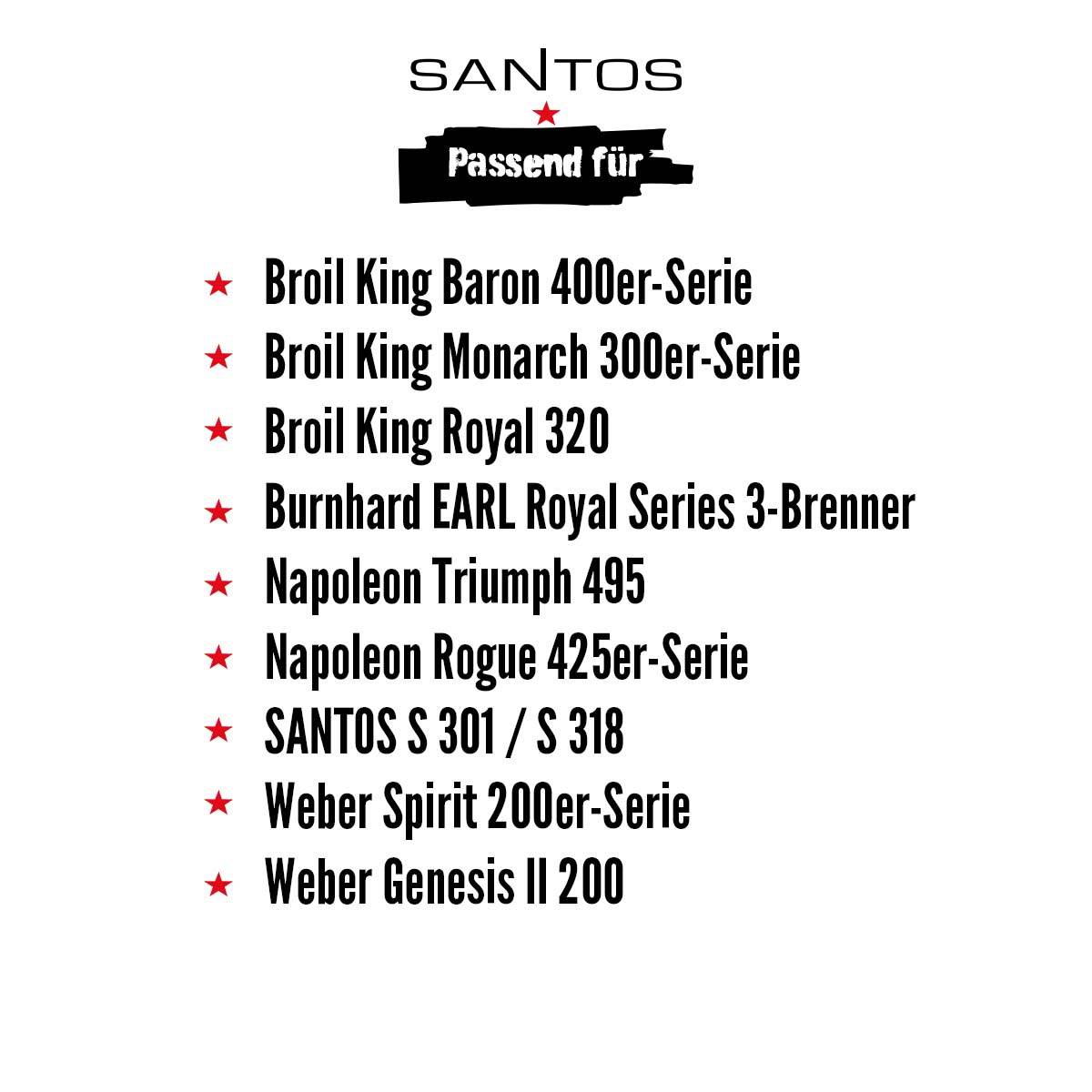 Grilltrekk PVC/polyester 140 x 65 x 138 cm - SANTOS bakside