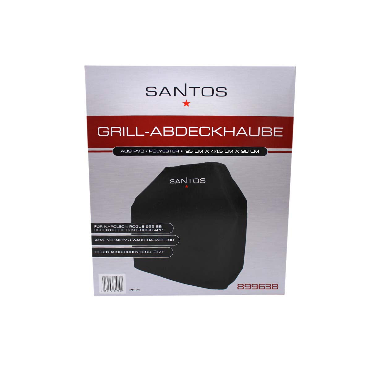 Nærbilde av materiale på Grilltrekk PVC/polyester 95x44,5x90 cm - SANTOS