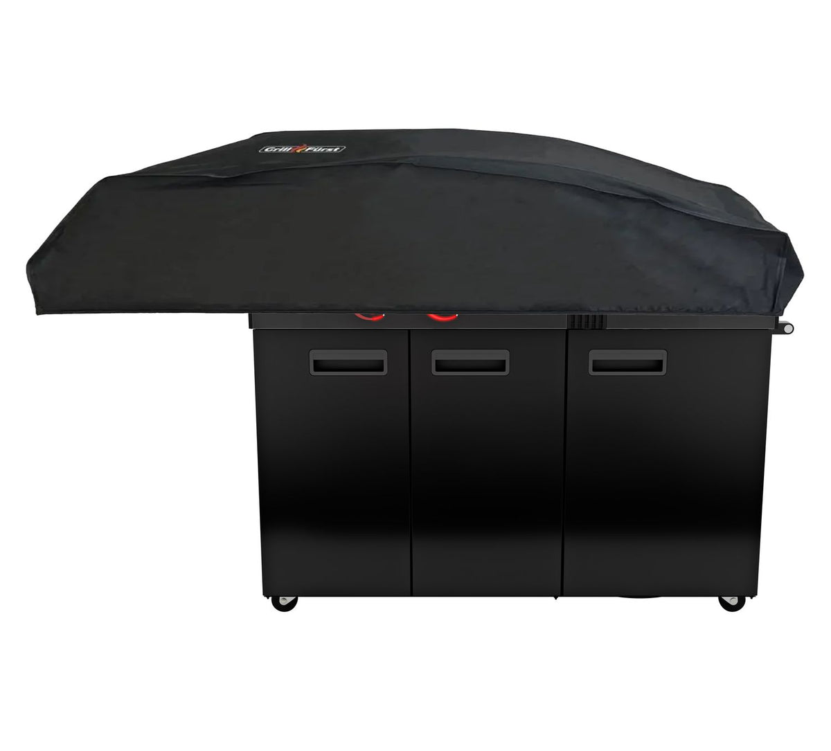 Grilltrekk Quick Cover for Outdoorchef Lugano forfra