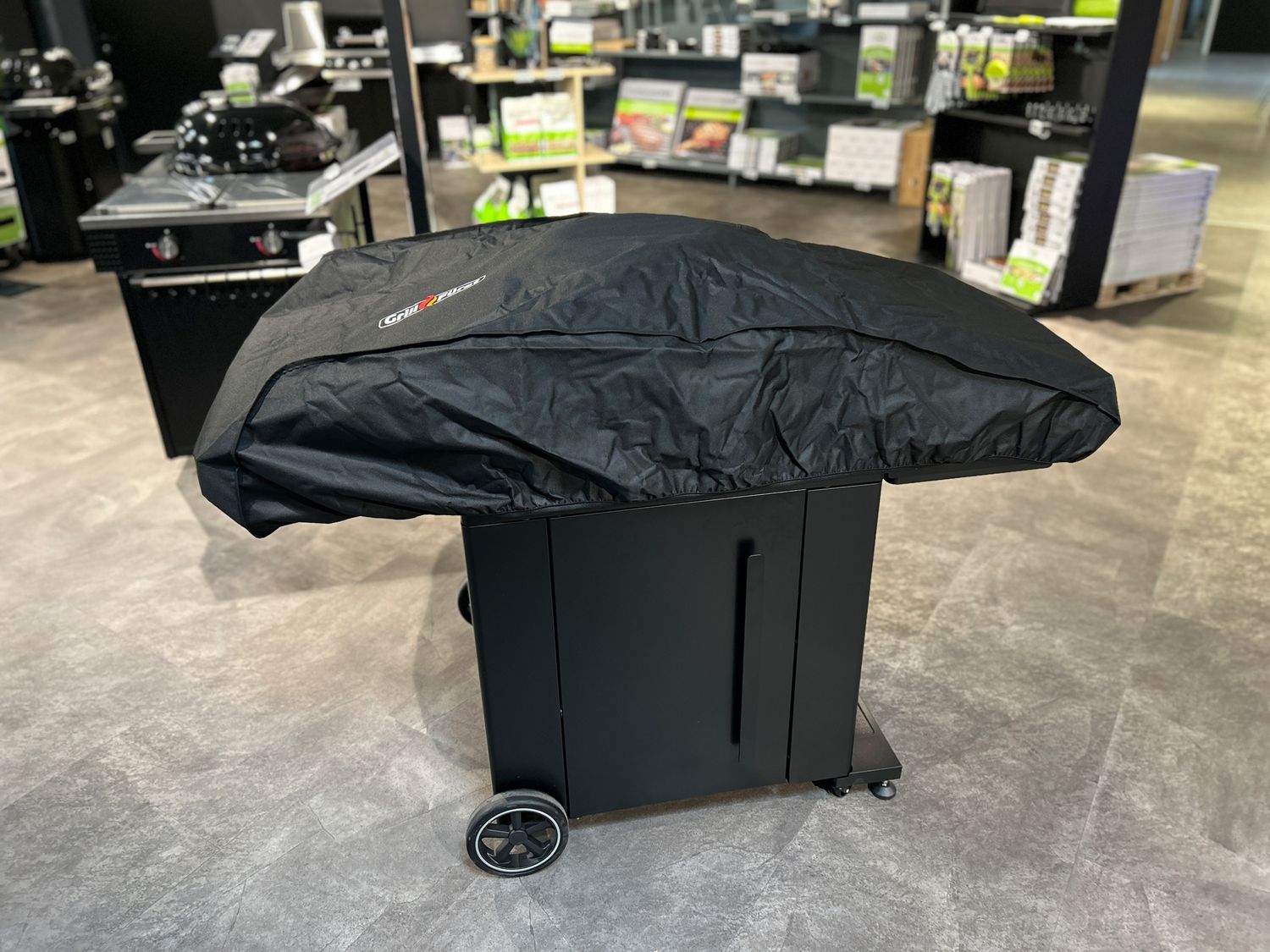 Grilltrekk Quick Cover for Outdoorchef Arosa 165x74 cm detalj