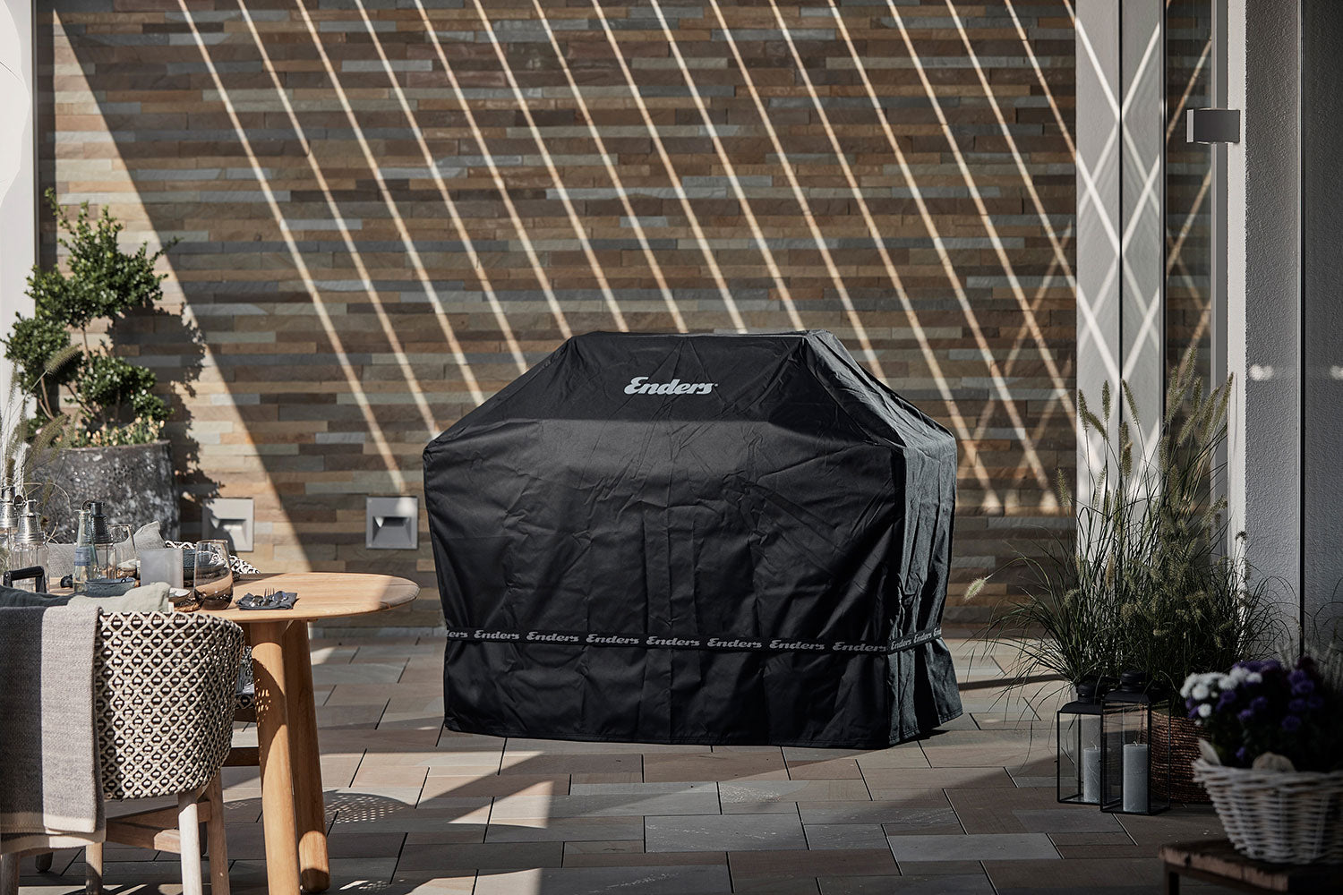 Detalj av materiale på Grilltrekk for Uniq 4 170x70x125 cm - Enders
