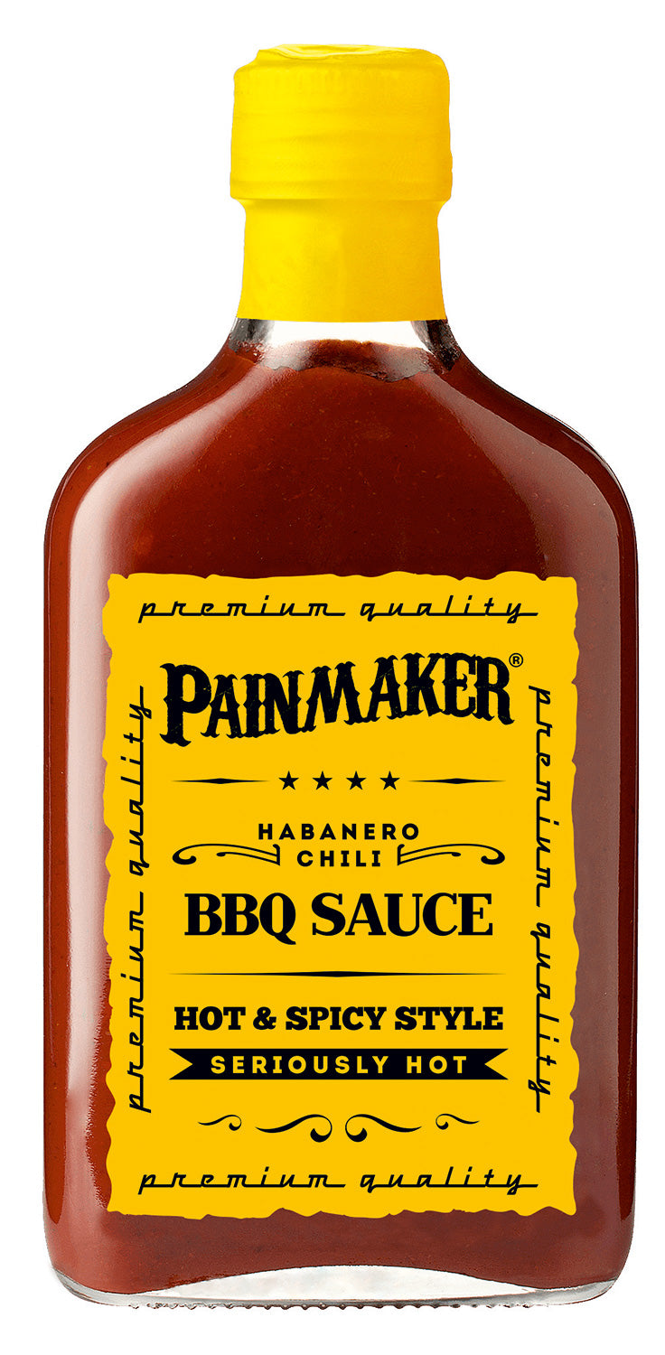 Habanero Chili BBQ-saus Hot & Spicy Style 195 ml fra Hot Mamas