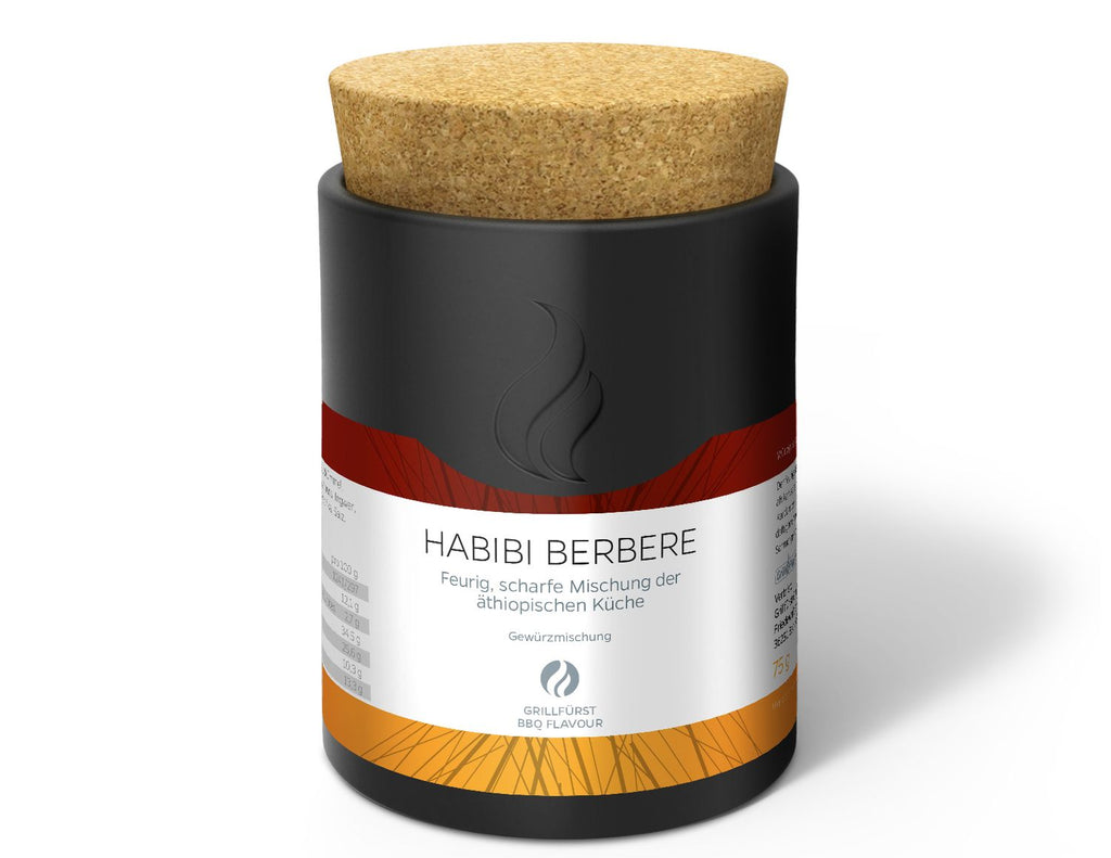 Habibi Berbere afrikansk krydderblanding 75 g forfra